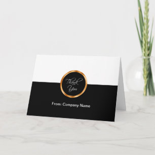 Diseño Minimalista de tarjetas de agradecimiento p