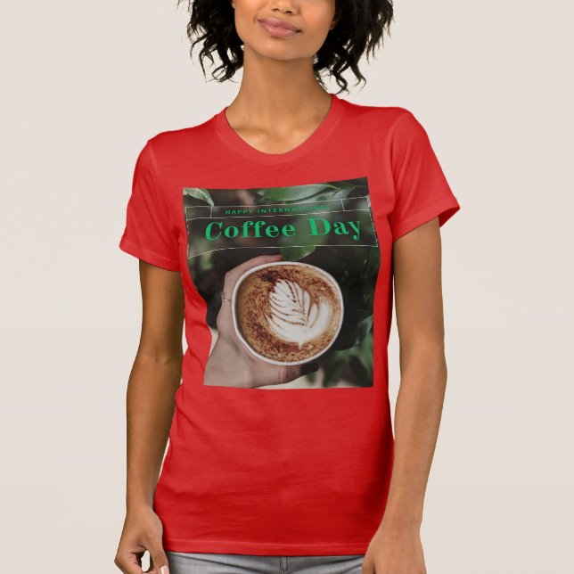 Diseño moderno de camisetas para el Día Internacio (Anverso)