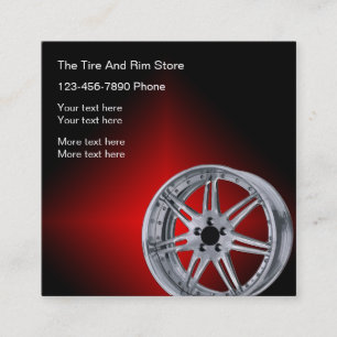 Diseño moderno de tarjetas de visita para automóvi