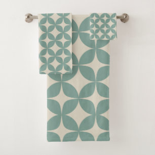 Diseño moderno del siglo XX en verde sabio