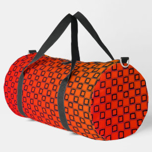 Diseño moderno negro del Naranja de la bolsa de co