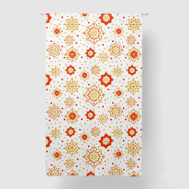 Diseño moderno retro de mediados de siglo Rojo Oro