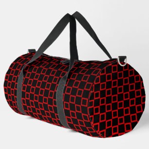 Diseño moderno rojo y negro de la bolsa de corte d