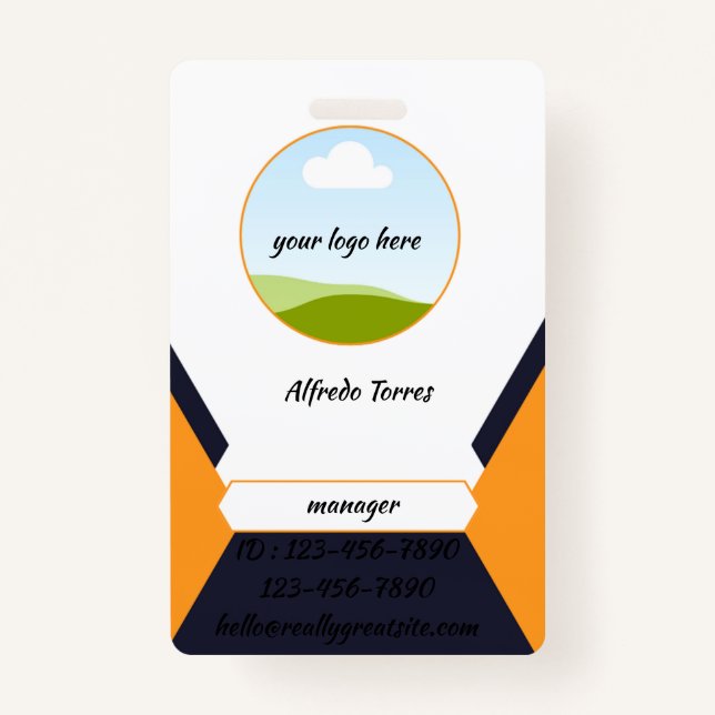 diseño moderno y limpio de tarjetas de visita (Anverso)