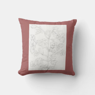 Diseño Mogol en una Almohada