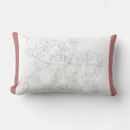 Diseño Mogol en una Almohada Lumbar