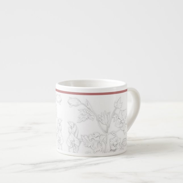 Diseño Mogol en una Taza de Espresso (Derecha)