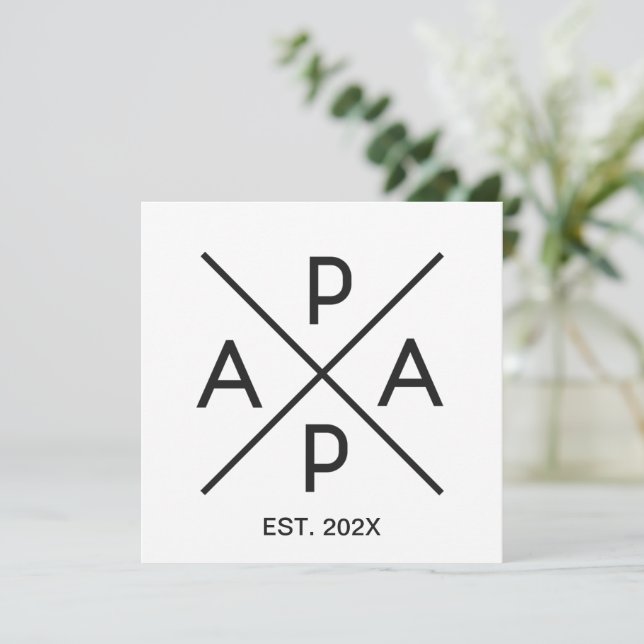 Diseño monográfico PAPA (Anverso de pie)