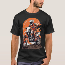 diseño motocross, camiseta de moto de tierra
