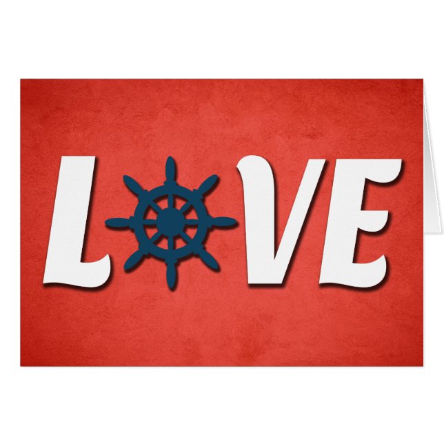 Diseño náutico de amor (Anverso (Horizontal))