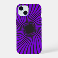 Diseño negro y púrpura caleidoscopio