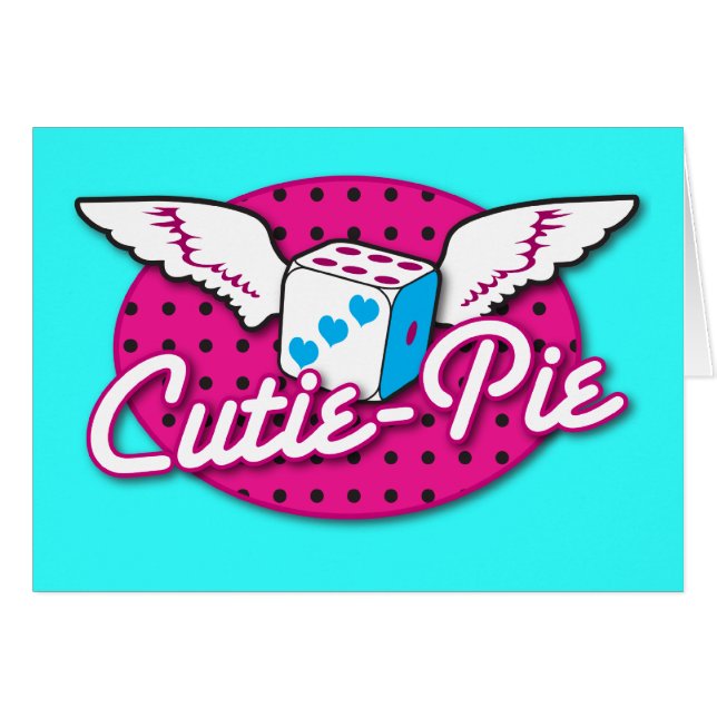Diseño NP del Rockabilly de la empanada de Cutie (Anverso (Horizontal))