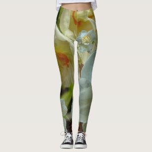 Diseño nupcial Legging de los narcisos de la