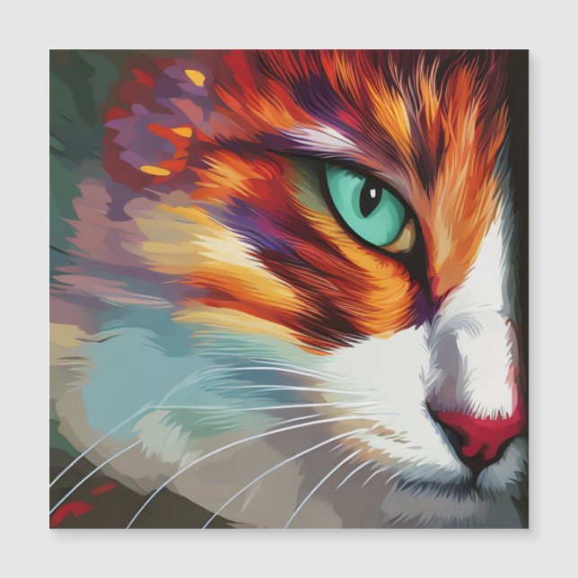 Diseño ocular del gato (Anverso)