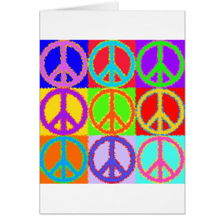 Diseño ondulado del signo de la paz