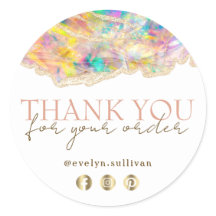 Diseño óptico gracias pegatina