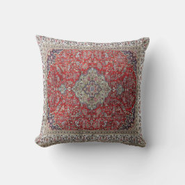 Diseño oriental de época Cojín decorativo poliéste