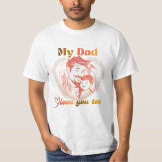 Diseño para el día del padre | camiseta del día de