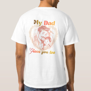 Diseño para el día del padre Camisetas del día d