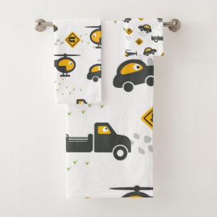 Diseño para niños de coches y camiones