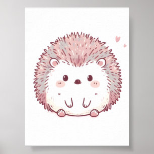 Diseño Pastel Hedgehog, Arte de edgehog en color s