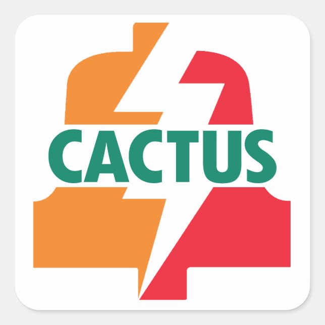 Diseño pegatina Cactus Eleven Bell por Robitussin (Anverso)