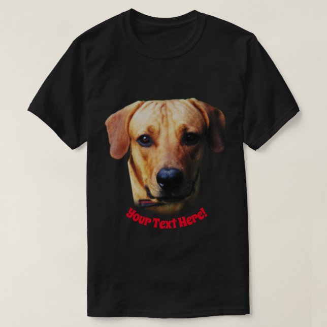 Diseño personalizado camiseta de Personalizado neg (Diseño del anverso)