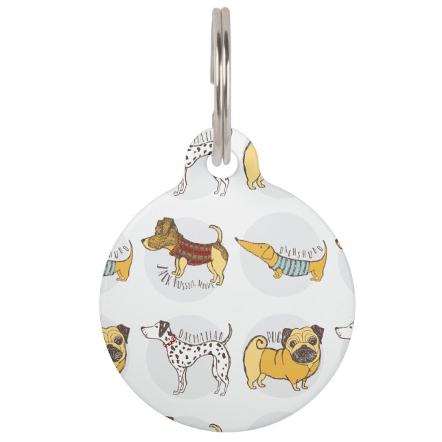 Diseño Personalizado de Placa de Identificación pa (Anverso)