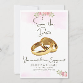 Diseño personalizado de tarjetas de compromiso en 