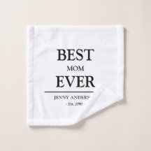 Diseño personalizado simple Mejor mamá Regalo del 