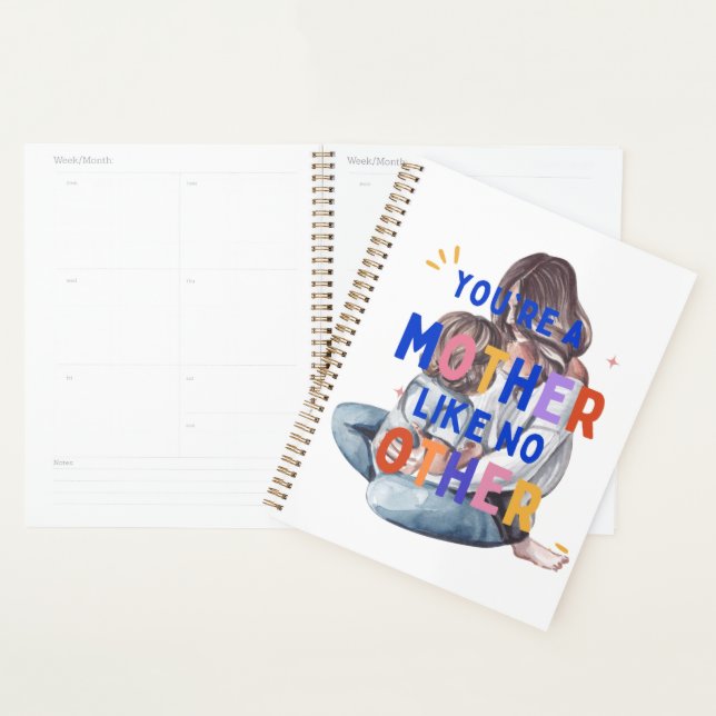 Diseño planificador que eres madre como ningún otr (Demostración)