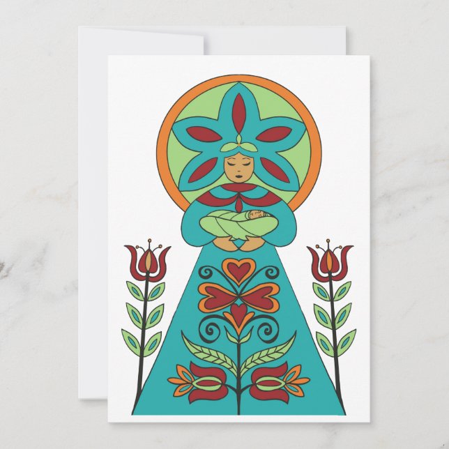 Diseño polaco de la tarjeta Ciocia (Anverso)