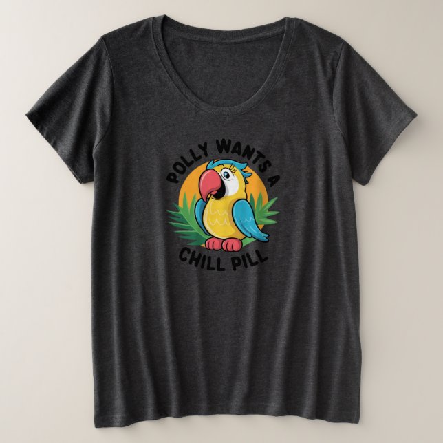 Diseño Polly Quiere Loro (Anverso del diseño)