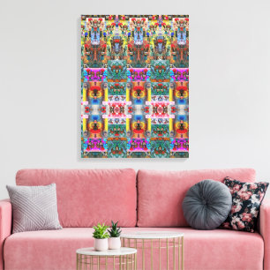 Diseño portugués Imprimir lienzo estirado