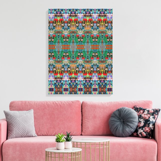 Diseño portugués Imprimir lienzo estirado (Insitu (Sala de estar))