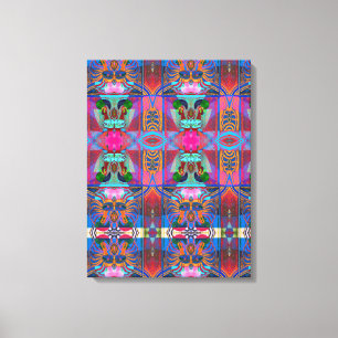 Diseño portugués Imprimir lienzo estirado