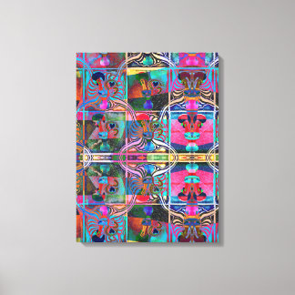 Diseño portugués Imprimir lienzo estirado