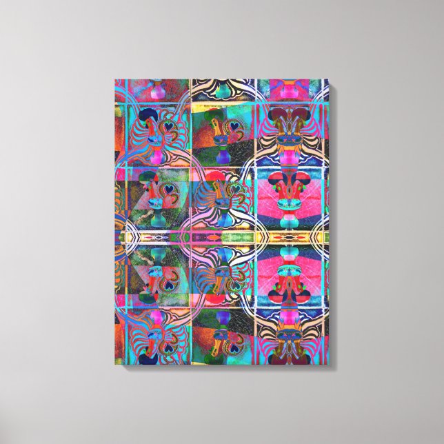 Diseño portugués Imprimir lienzo estirado (Anverso)