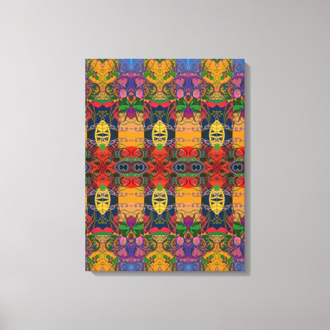Diseño portugués Imprimir lienzo estirado (Anverso)
