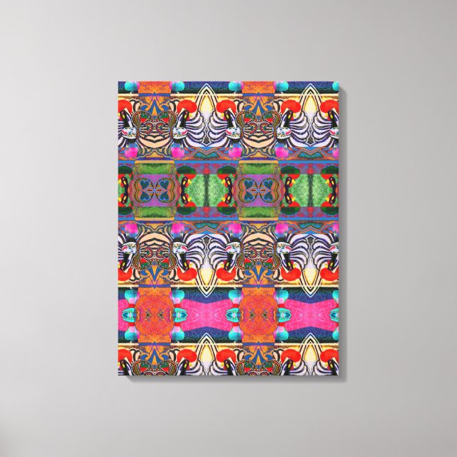 Diseño portugués Imprimir lienzo estirado (Anverso)