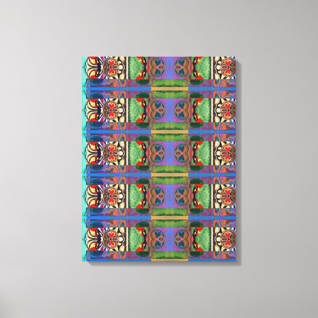 Diseño portugués Imprimir lienzo estirado (Anverso)