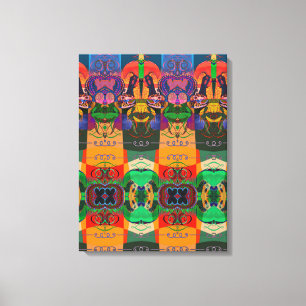 Diseño portugués Imprimir lienzo estirado