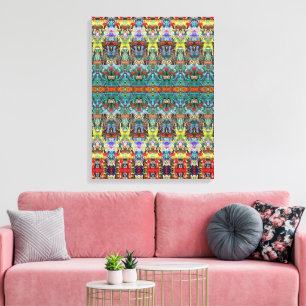 Diseño portugués Imprimir lienzo estirado