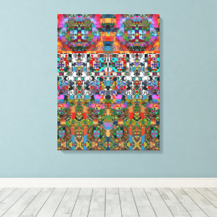 Diseño portugués Imprimir lienzo estirado