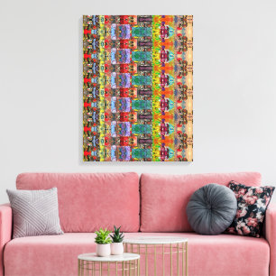 Diseño portugués Imprimir lienzo estirado