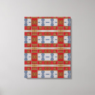 Diseño portugués Imprimir lienzo estirado