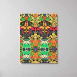 Diseño portugués Imprimir lienzo estirado