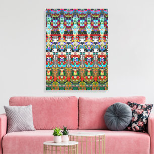 Diseño portugués Imprimir lienzo estirado