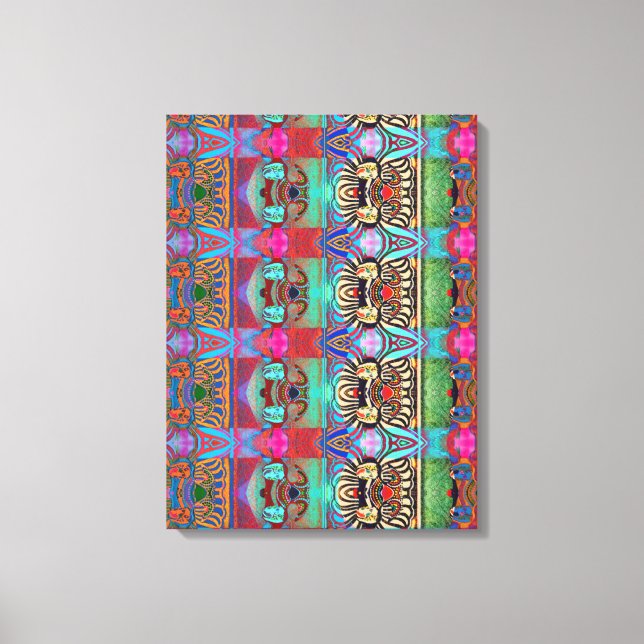 Diseño portugués Imprimir lienzo estirado (Anverso)