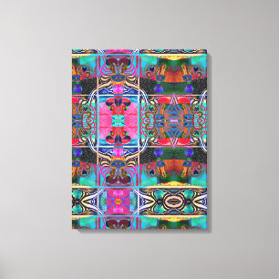 Diseño portugués Imprimir lienzo estirado